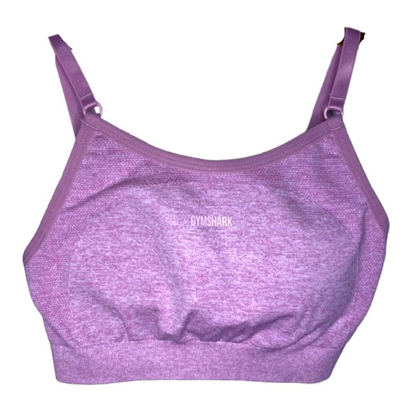 Gymshark Lavender Flex Strappy Sports Bra NEW - Picture 1 of 6